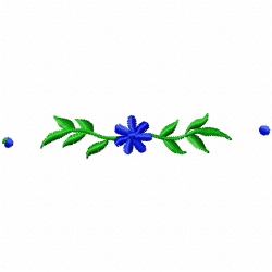 Flowers And Tree Embroidery Design 1 Flowers And Tree Embroidery Design 1